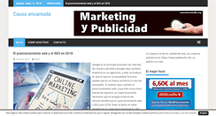 Desktop Screenshot of causaencantada.org