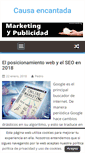 Mobile Screenshot of causaencantada.org